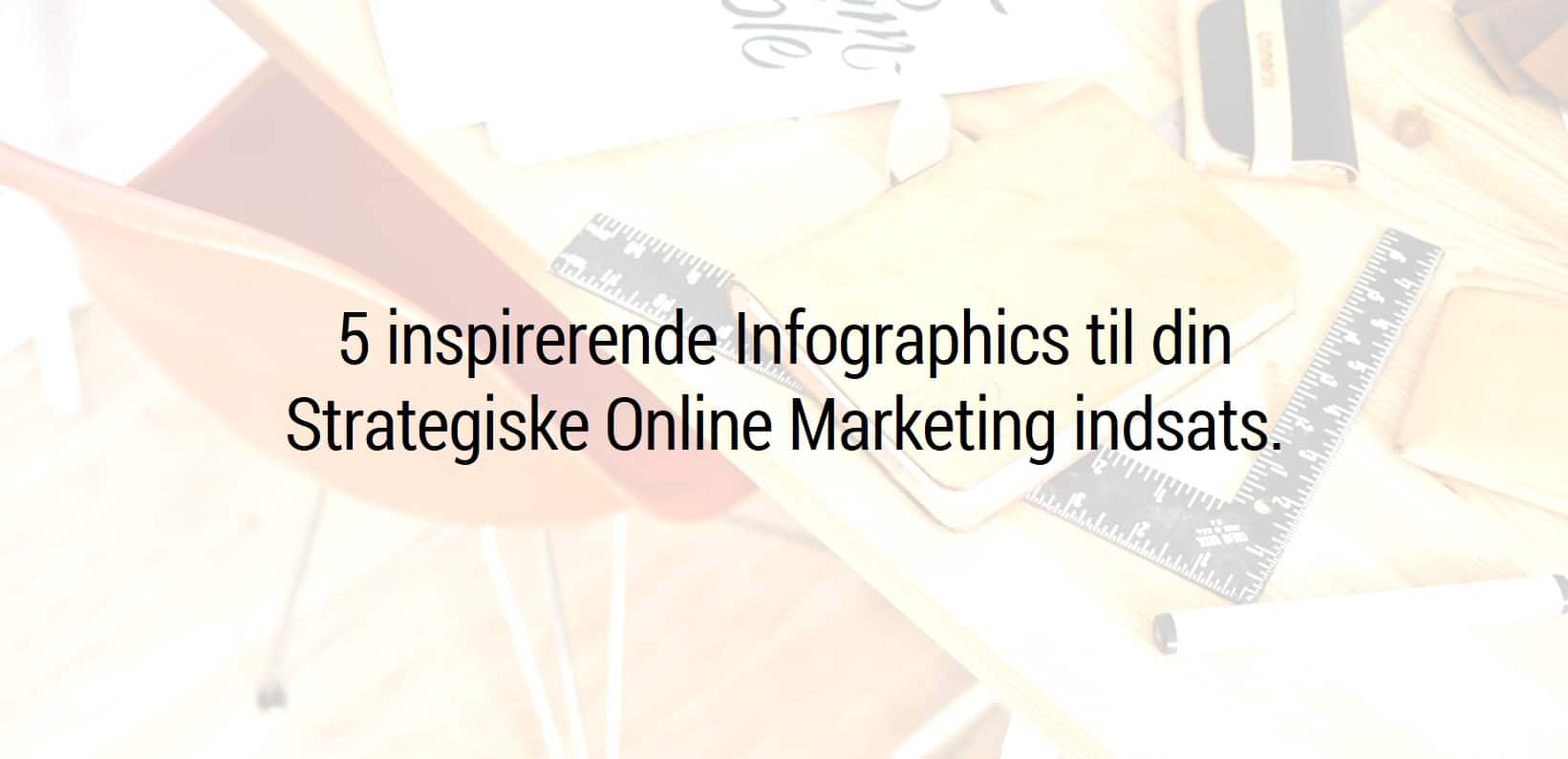 Infographics Strategiske Online Marketing indsats